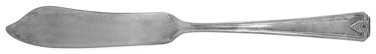 Springtime (Silverplate, 1933) Flat Handle Master Butter Knife by Oneida Silver-1