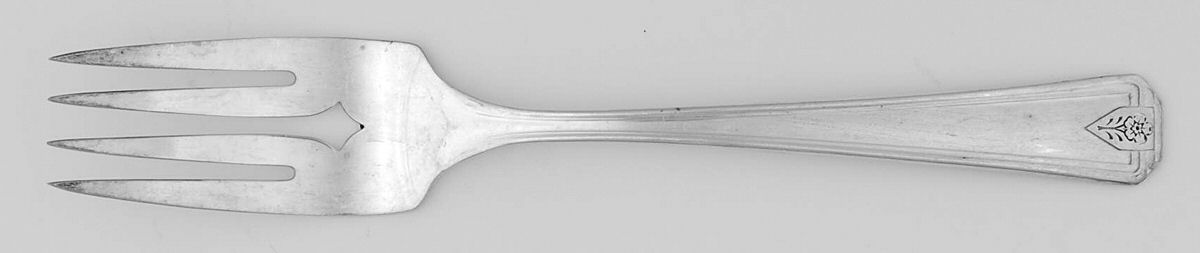 Springtime (Silverplate, 1933) Individual Salad Fork by Oneida Silver-1