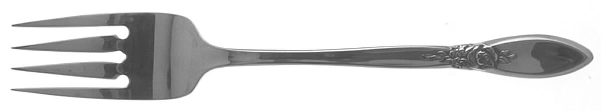 Spring Rose (Stainless) Individual Salad Fork by Oneida Silver-1