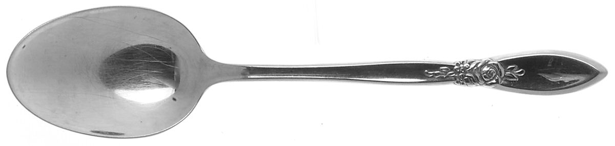 Spring Rose (Stainless) Place/Oval Soup Spoon by Oneida Silver-1