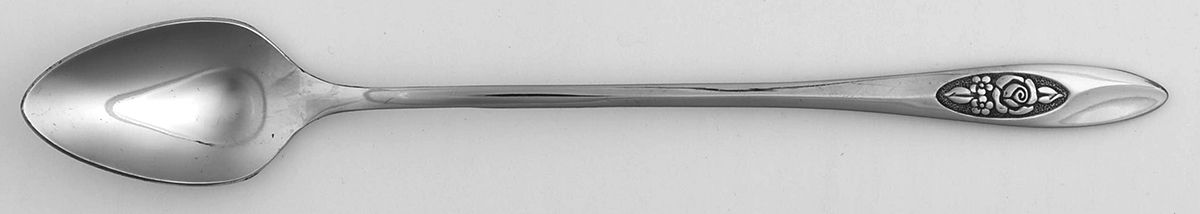 Spring Valley (Stainless) Iced Tea Spoon by Oneida Silver-1