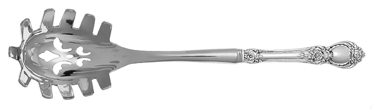 Stanton Hall (Sterling, 1951) Pasta Server with Stainless Bowl HC by Oneida Silver-1