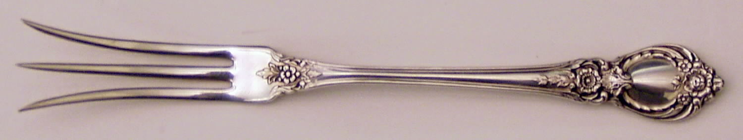 Stanton Hall (Sterling, 1951) Lemon Fork by Oneida Silver-1