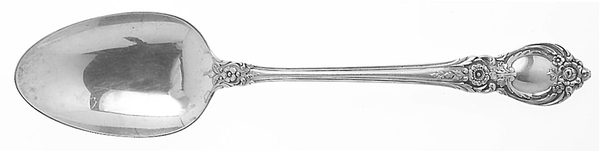 Stanton Hall (Sterling, 1951) Tablespoon (Serving Spoon) by Oneida Silver-1