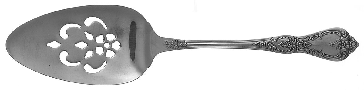 St. Ives (Stainless) Pierced All Stainless Pie Server by Oneida Silver-1