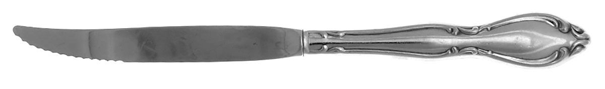 Strathmore (Stainless) Individual Steak Knife Hollow Handle by Oneida Silver-1