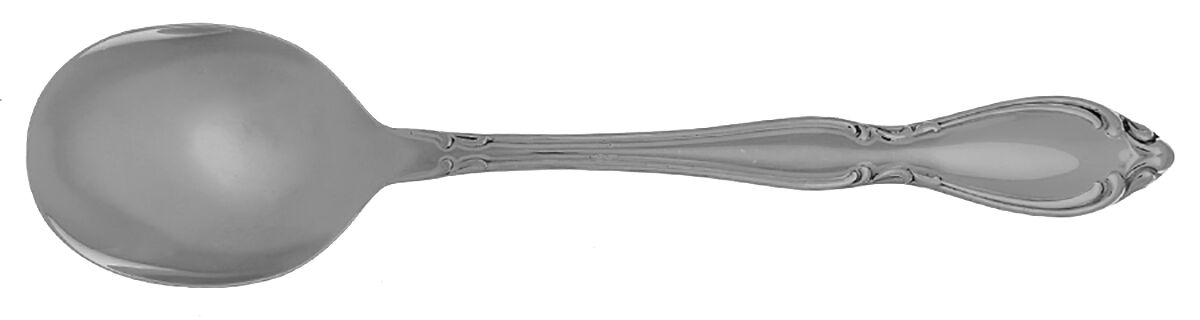 Strathmore (Stainless) Round Bowl Soup Spoon (Cream Soup) HC by Oneida Silver-1