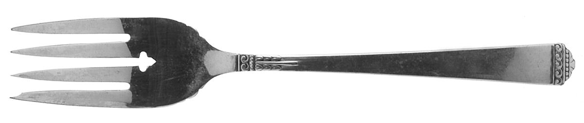 Surf Club (Silverplate, 1938) Individual Salad Fork by Oneida Silver-1