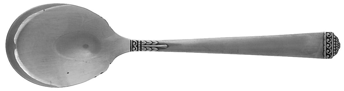 Surf Club (Silverplate, 1938) Sugar Spoon by Oneida Silver-1