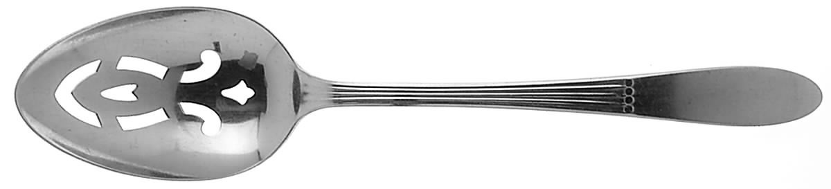 Surf Maid (Stainless) Pierced Tablespoon (Serving Spoon) by Oneida Silver-1