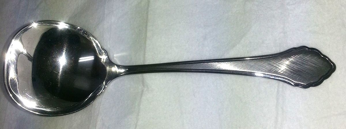 Summer Mist-Autumn Glow (Stainless) Round Bowl Soup Spoon (Gumbo) by Oneida Silver-1