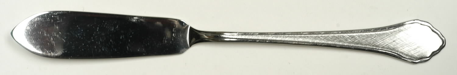 Summer Mist-Autumn Glow (Stainless) Flat Handle Master Butter Knife by Oneida Silver-1