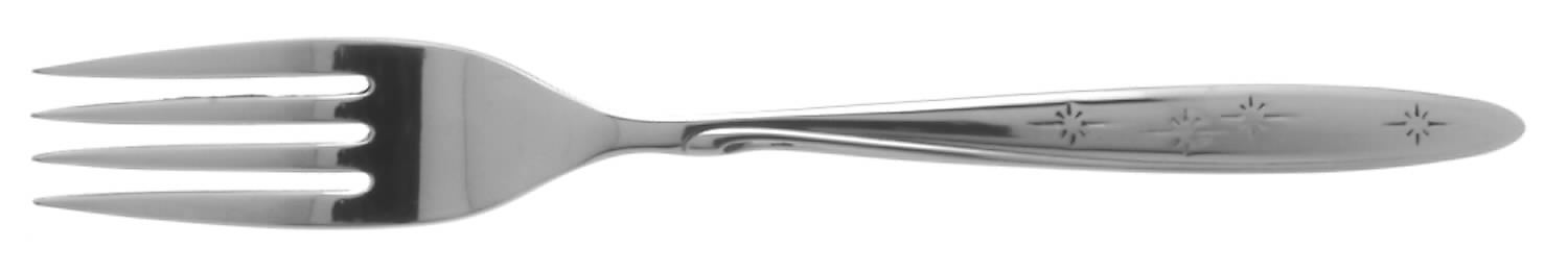 Sunburst (Stainless) Fork by Oneida Silver-1