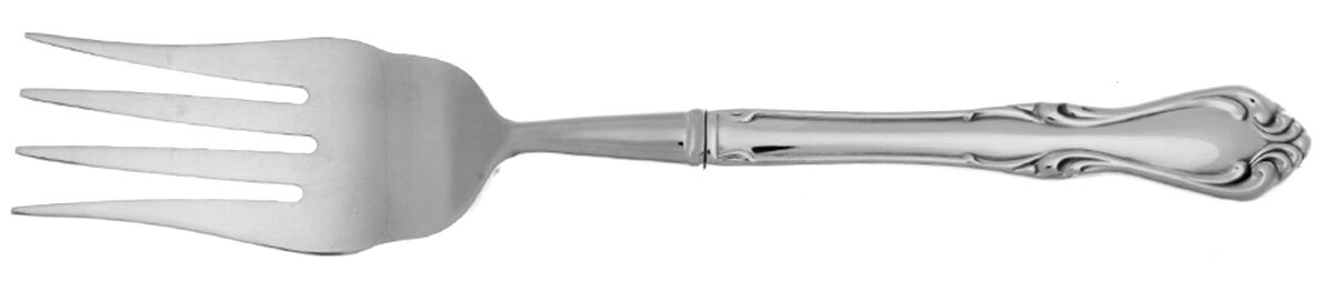 Sutton Place (Stainless) Cold Meat Fork Large, Stainless Tines HC by Oneida Silver-1