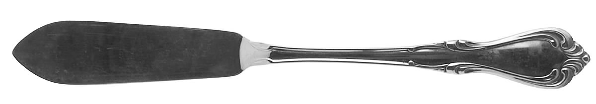 Sutton Place (Stainless) Flat Handle Master Butter Knife by Oneida Silver-1