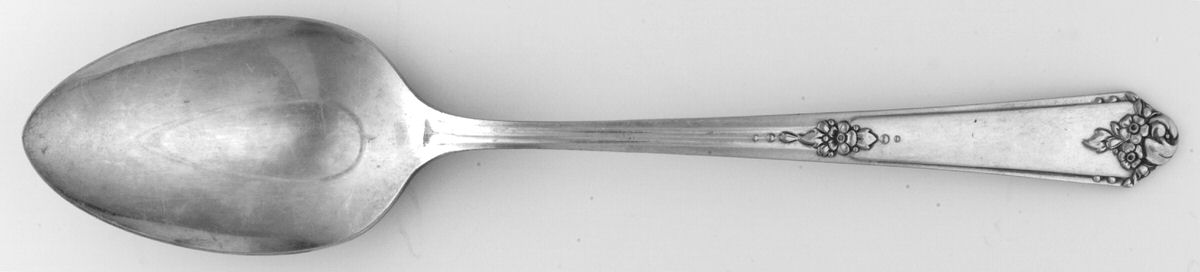Sweet Briar (Silverplate, 1948) Place/Oval Soup Spoon by Oneida Silver-1