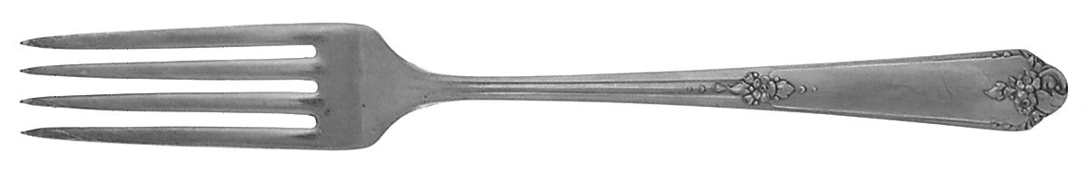Sweet Briar (Silverplate, 1948) Fork by Oneida Silver-1