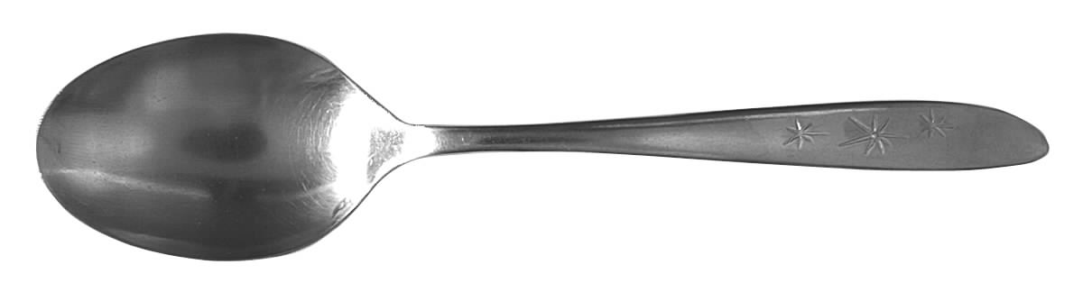 Swirling Star (Stainless) Place/Oval Soup Spoon by Oneida Silver-1