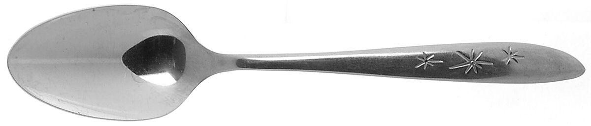 Swirling Star (Stainless) Teaspoon by Oneida Silver-1