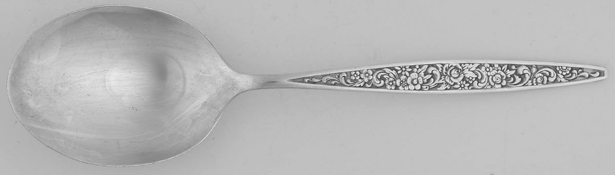 Tangier (Silverplate, 1969) Solid Smooth Casserole Spoon by Oneida Silver-1