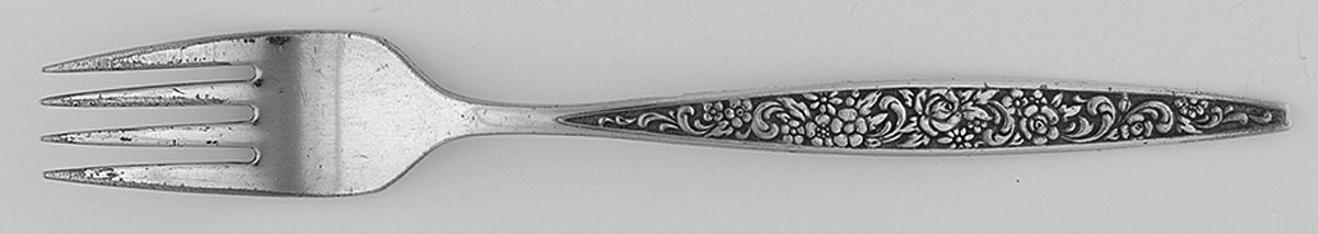 Tangier (Silverplate, 1969) Youth Fork by Oneida Silver-1
