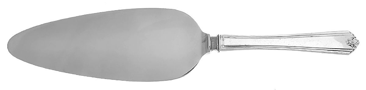 Tempo (Silverplate, 1930) Pie Server with Stainless Blade by Oneida Silver-1