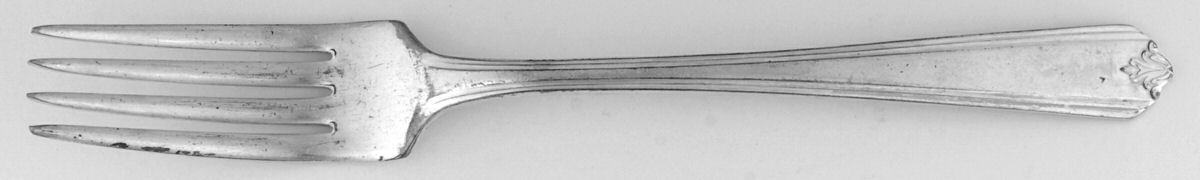 Tempo (Silverplate, 1930) Fork by Oneida Silver-1