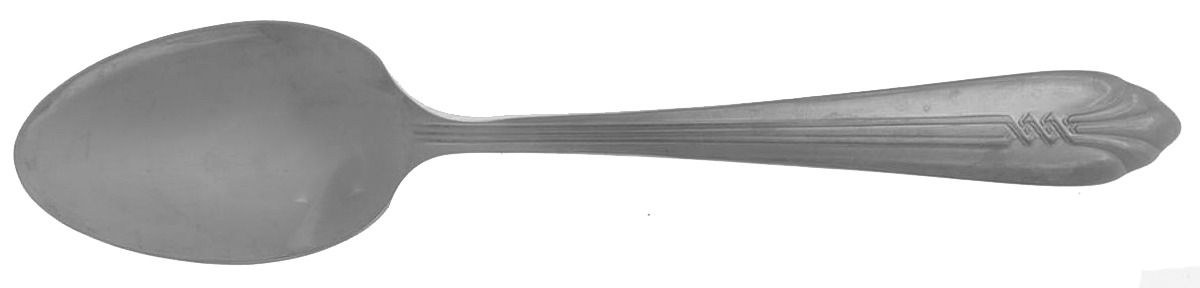 Tempo (Design, Stainless) Five O'Clock Teaspoon by Oneida Silver-1