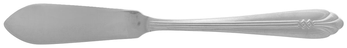 Tempo (Design, Stainless) Flat Handle Master Butter Knife by Oneida Silver-1