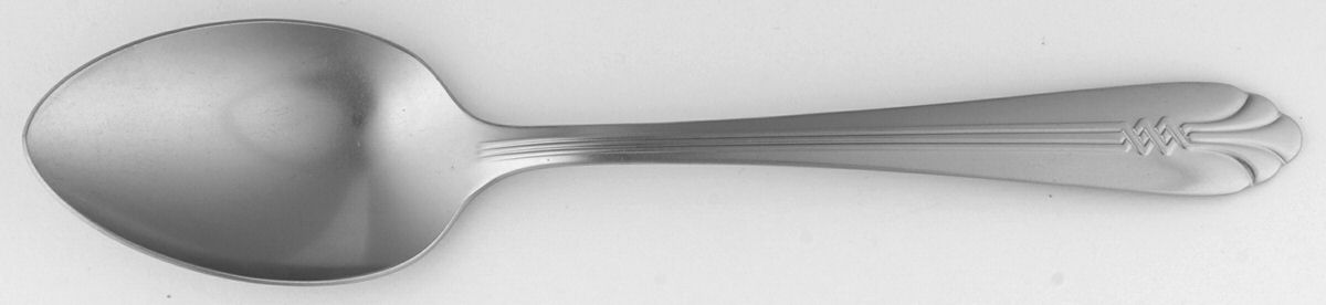 Tempo (Design, Stainless) Place/Oval Soup Spoon by Oneida Silver-1