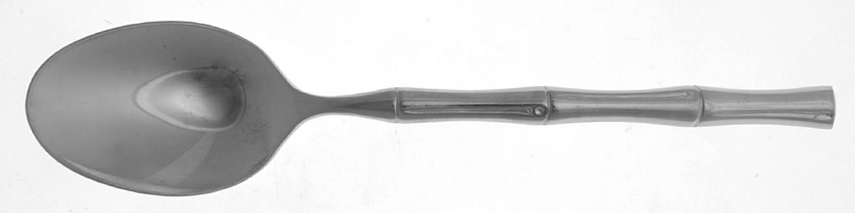 Tempura (Stainless) Tablespoon (Serving Spoon) by Oneida Silver-1