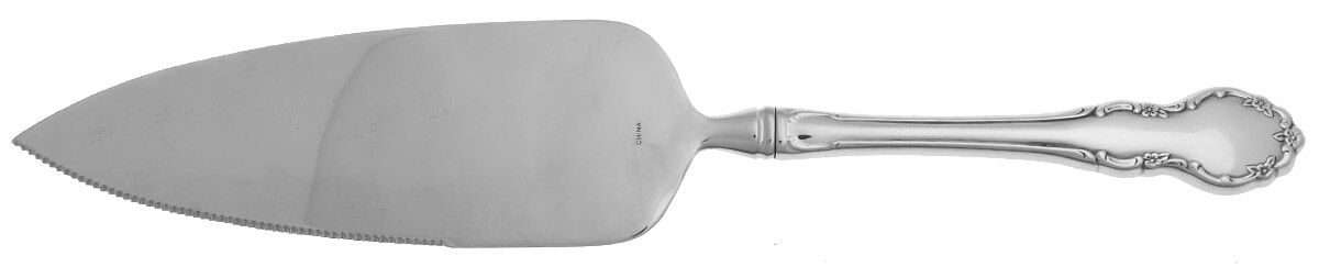 Tennyson (Stainless) Pie Server with Serrated Stainless Blade HC by Oneida Silver-1
