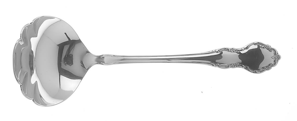 Tennyson (Stainless) Solid Gravy Ladle by Oneida Silver-1