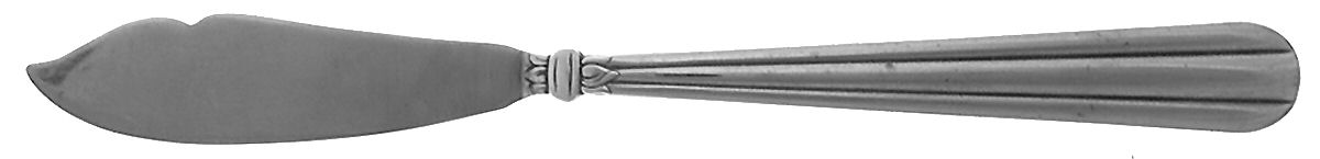 Tennyson (Stainless) Flat Handle Master Butter Knife by Oneida Silver-1