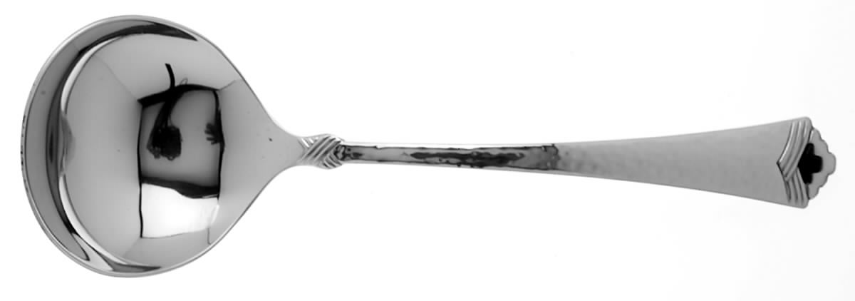 Tesoro-Black (Stainless) Solid Gravy Ladle by Oneida Silver-1