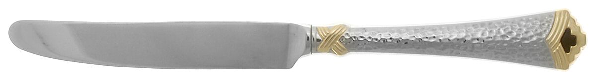 Tesoro-Black (Stainless, Gold Accent) New French Hollow Knife by Oneida Silver-1