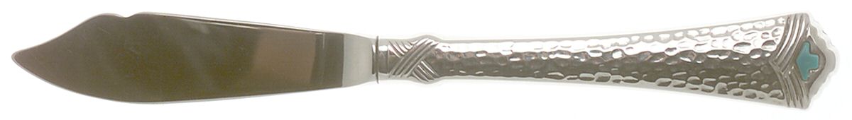 Tesoro-Turquoise (Stainless) Hollow Handle Master Butter Knife by Oneida Silver-1
