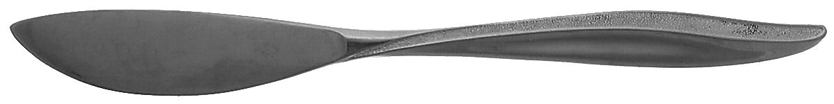 Textura (Stainless) Flat Handle Butter Spreader by Oneida Silver-1