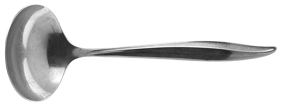 Textura (Stainless) Solid Gravy Ladle by Oneida Silver-1