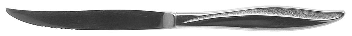 Textura (Stainless) Individual Steak Knife Hollow Handle by Oneida Silver-1