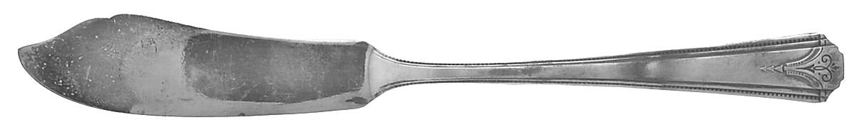 Thor (Silverplate, 1933) Flat Handle Master Butter Knife by Oneida Silver-1