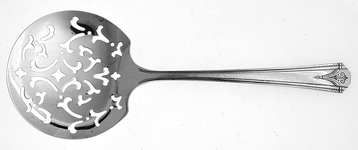 Thor (Silverplate, 1933) Tomato Server, Solid Piece by Oneida Silver-1
