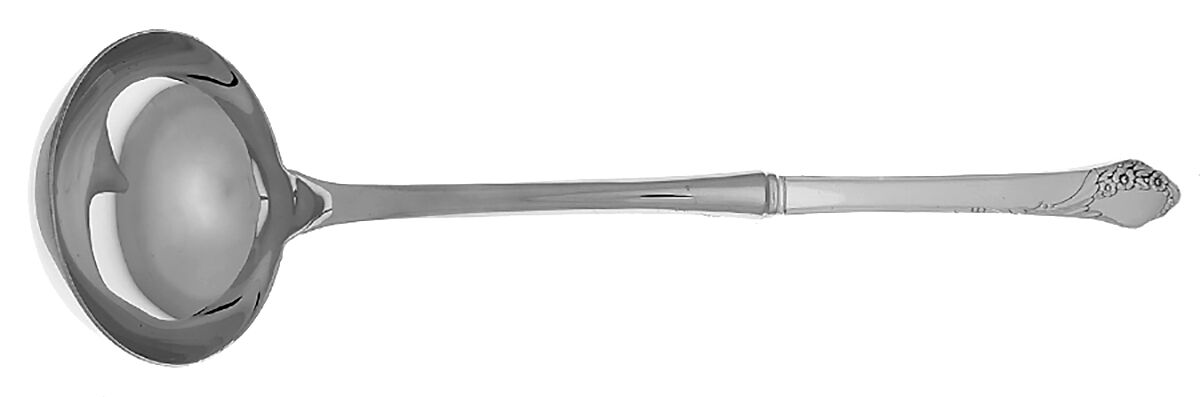 Together (Silverplate, 1956) Soup Ladle with Stainless Bowl HC by Oneida Silver-1