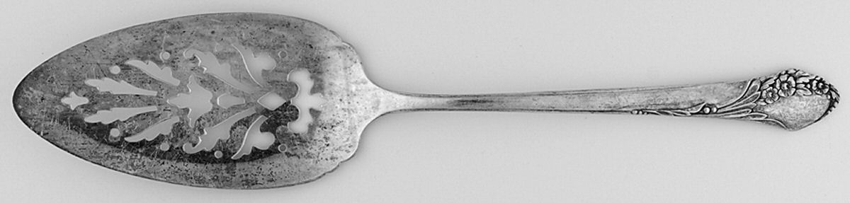 Together (Silverplate, 1956) Solid Pierced Pie Server by Oneida Silver-1