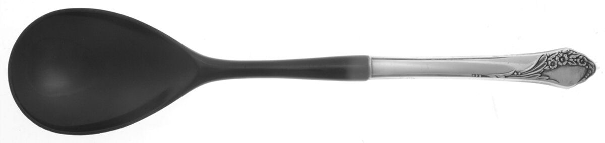 Together (Silverplate, 1956) Salad Serving Spoon with Plastic Bowl by Oneida Silver-1