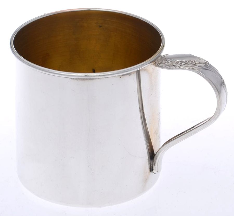 Together (Silverplate, 1956) Silverplate Baby Cup by Oneida Silver-1