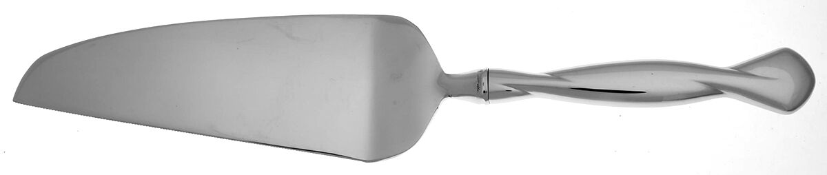 Torsade (Stainless) Pie and Cake Server with Stainless Blade HC by Oneida Silver-1
