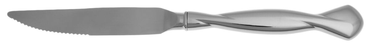 Torsade (Stainless) Steak Knife Individual Hollow, Serrate HC by Oneida Silver-1