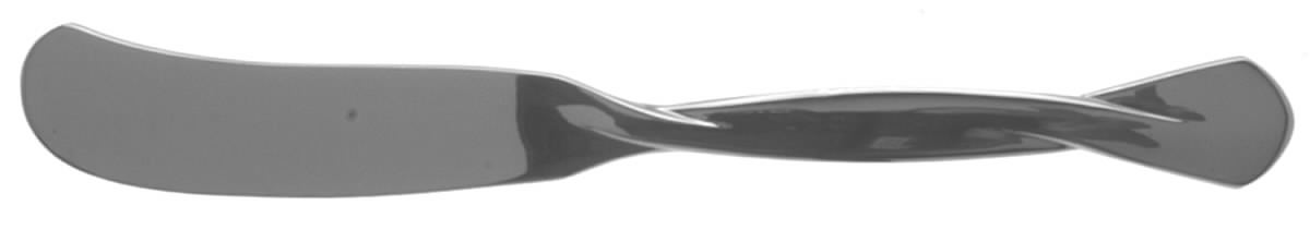 Torsade (Stainless) Flat Handle Butter Spreader by Oneida Silver-1