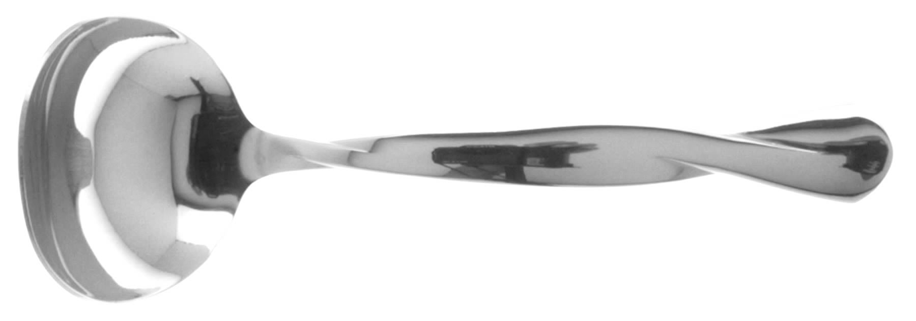 Torsade (Stainless) Solid Gravy Ladle by Oneida Silver-1